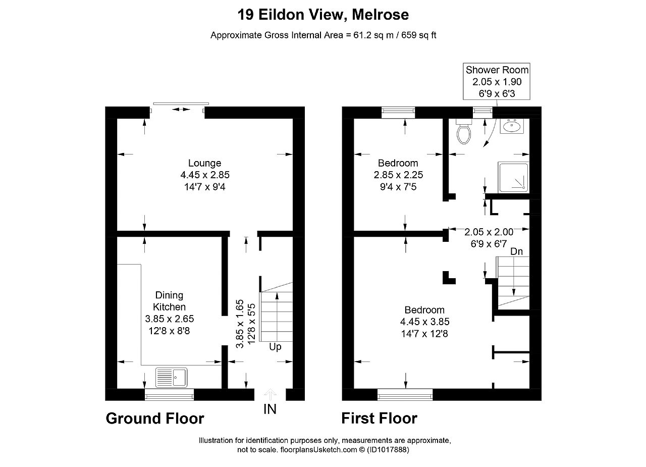 2 Bed SemiDetached Villa in Guide Price £175,000 19 Eildon View